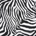 Zebra Stripes DTY Brush Polyester Fabric For Shirt